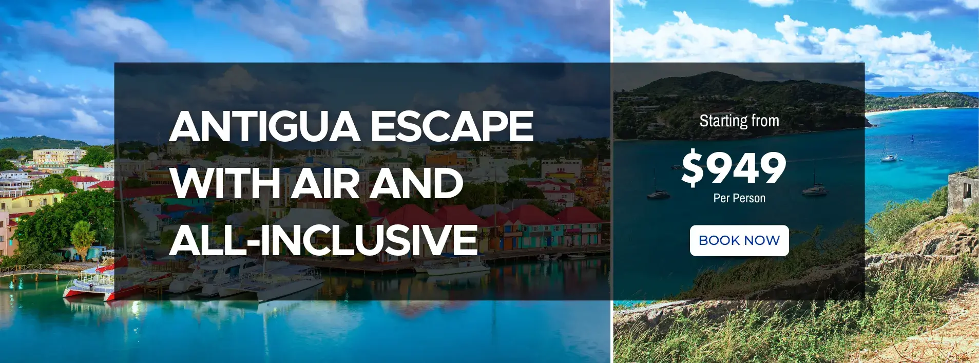 Antigua Escape W/Air and All-Inclusive