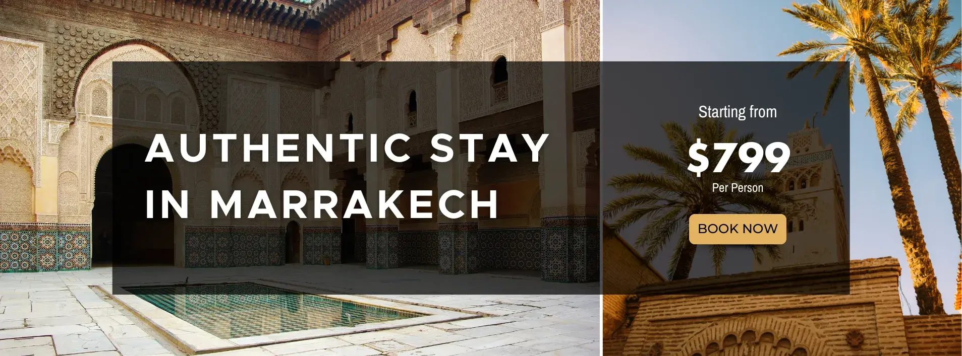 Authentic Riad Stay in Marrakech W/Air