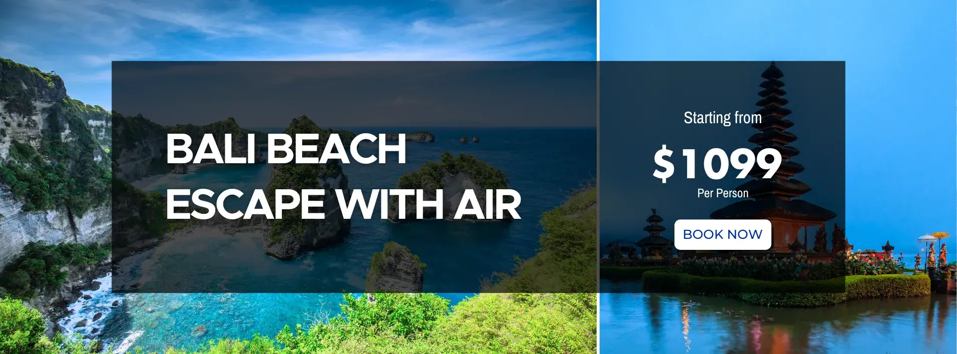 Bali Beach Escape W/Air