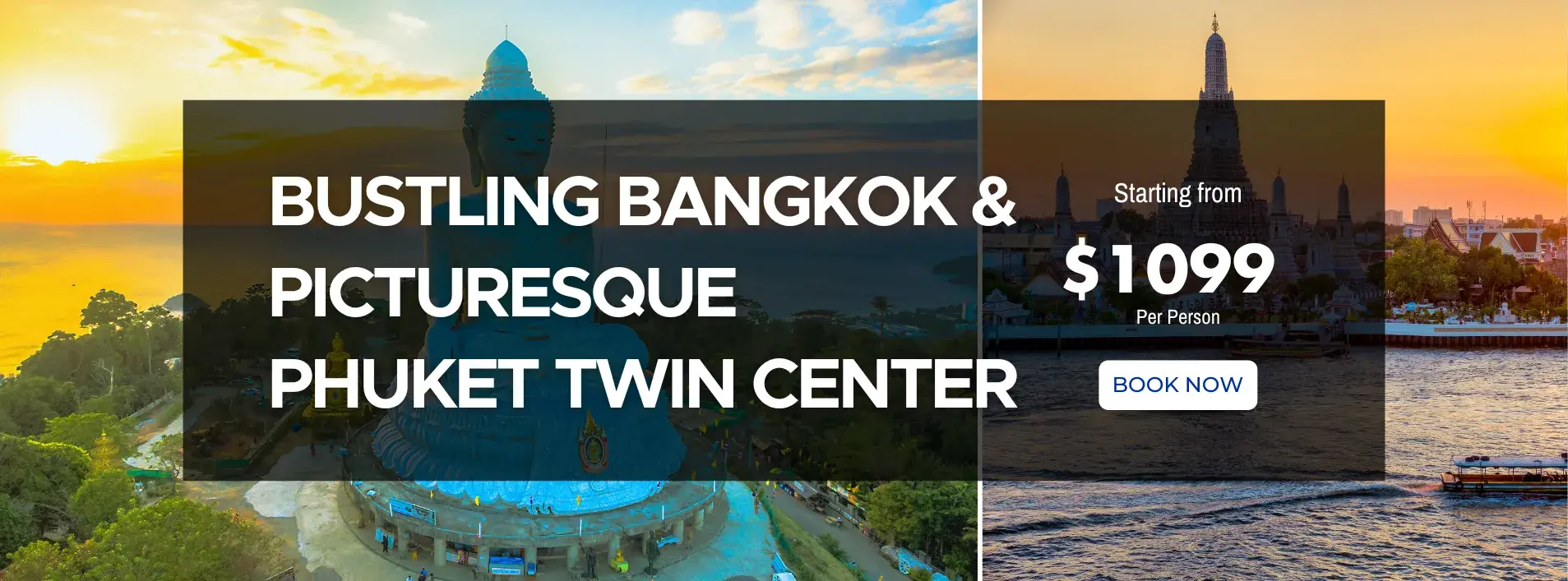 Bustling Bangkok and Picturesque Phuket Twin Center W/Air