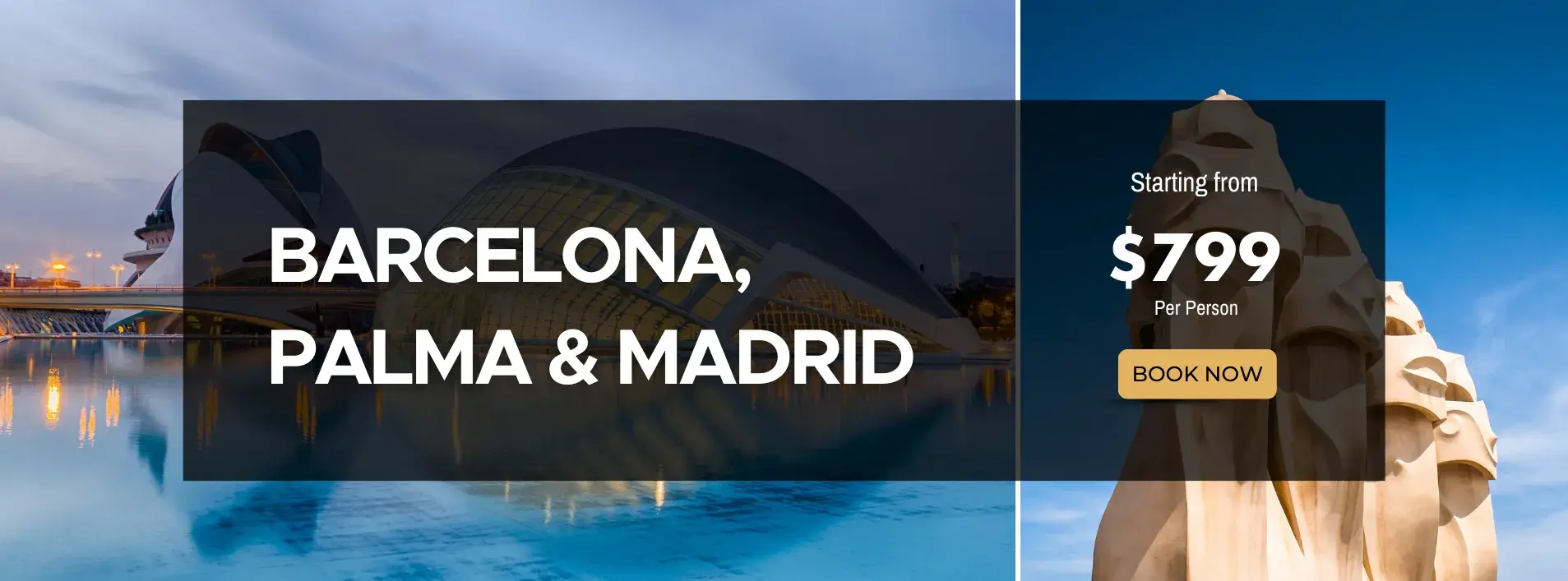 Iconic Spanish Cities and Balearic Island of Mallorca W/Air