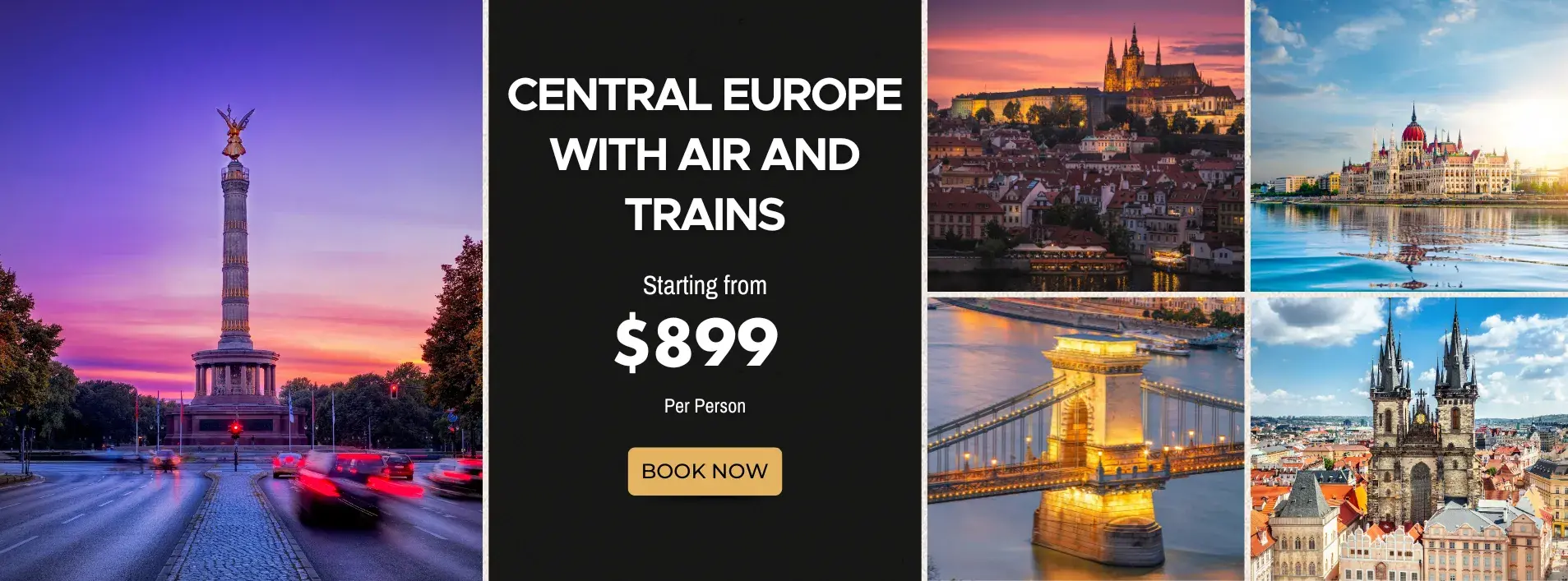 Central Europe W/Air and trains