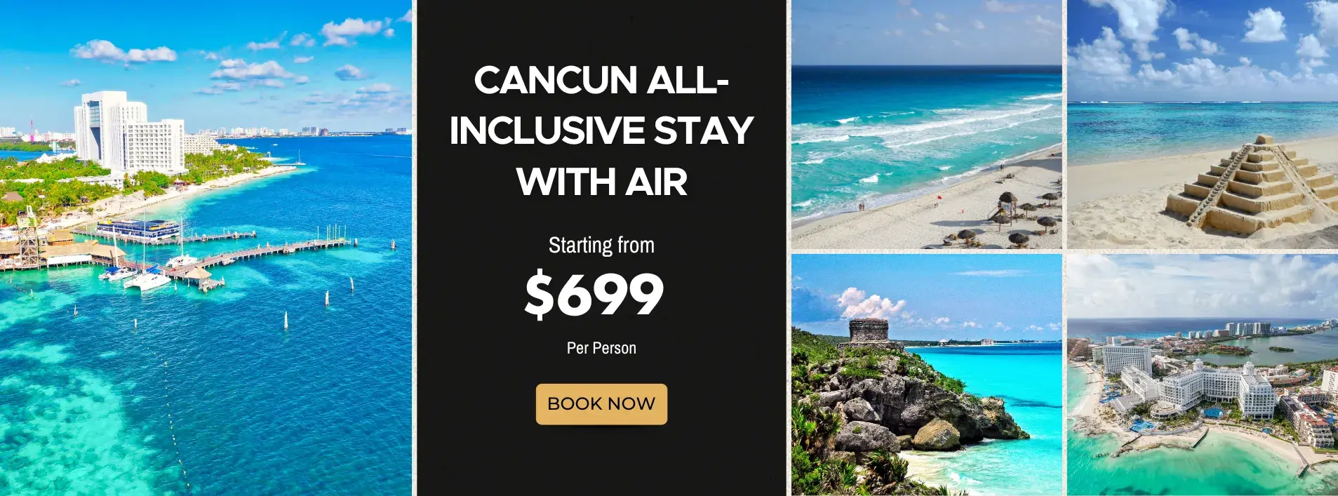 Cancun All-Inclusive Stay W/Air