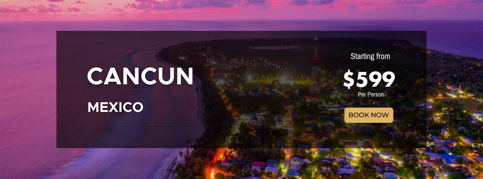 Cancun 4NTS 5 Star All-Inclusive W/Air