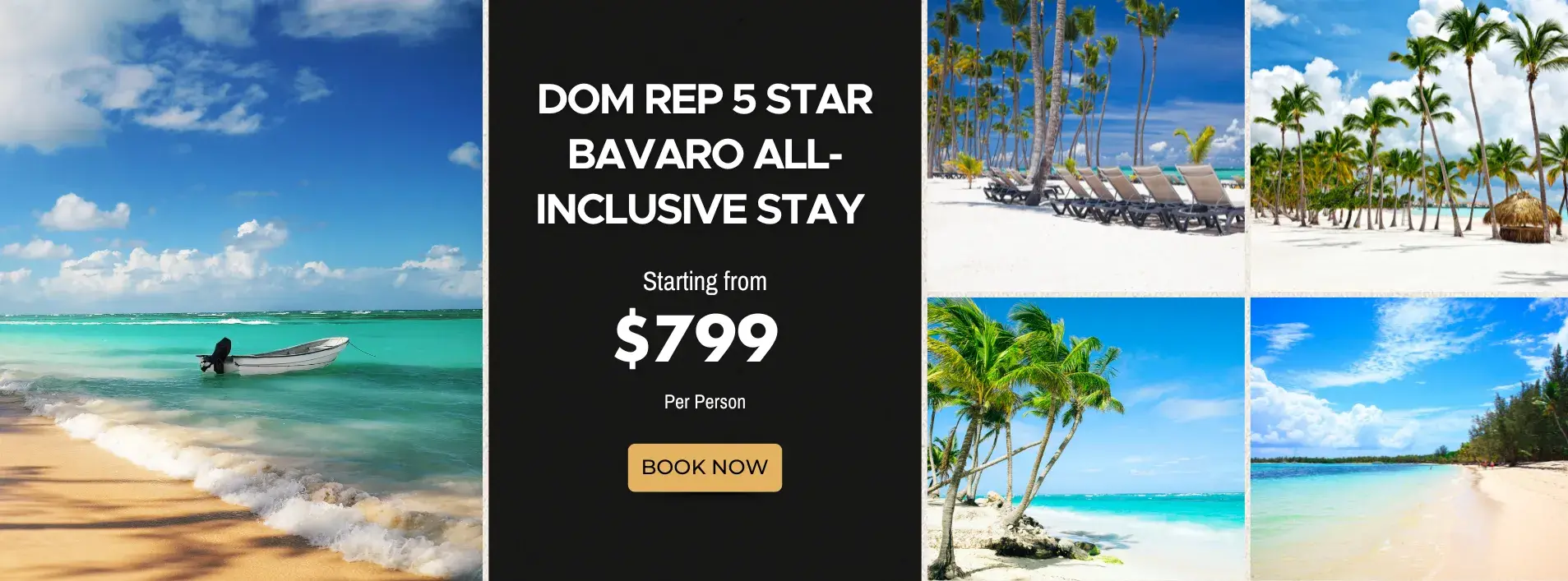 Dom Rep 5 Star Bavaro All-Inclusive Stay W/Air