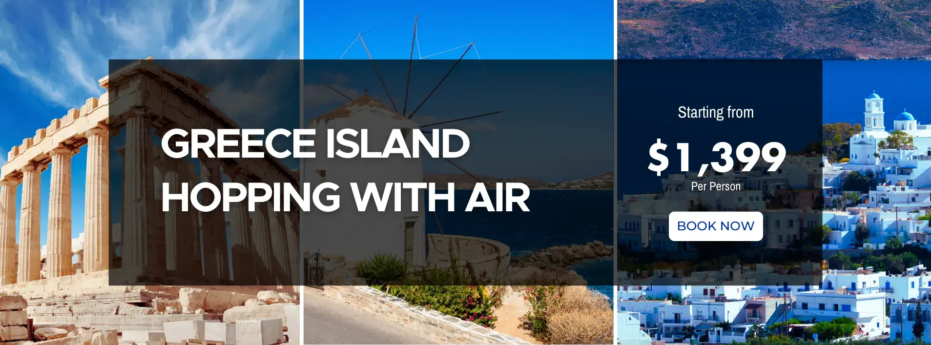 Greece Island Hopping W/Air