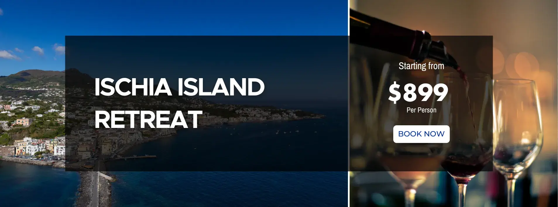 Ischia Island Retreat W/Air and Wine Tasting Tour