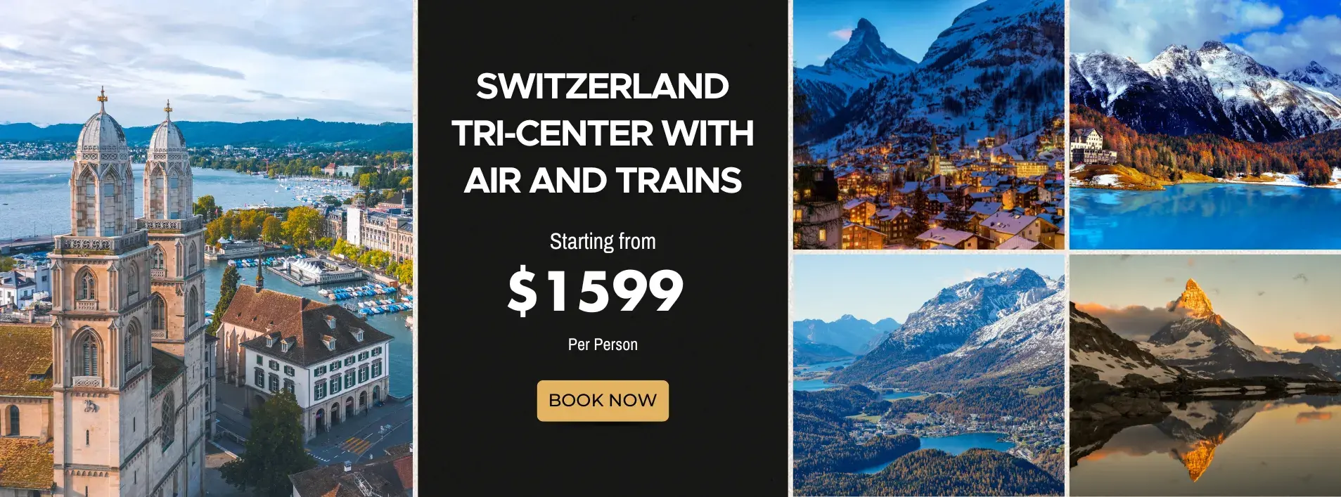 Switzerland Tri-Center W/Air and Trains