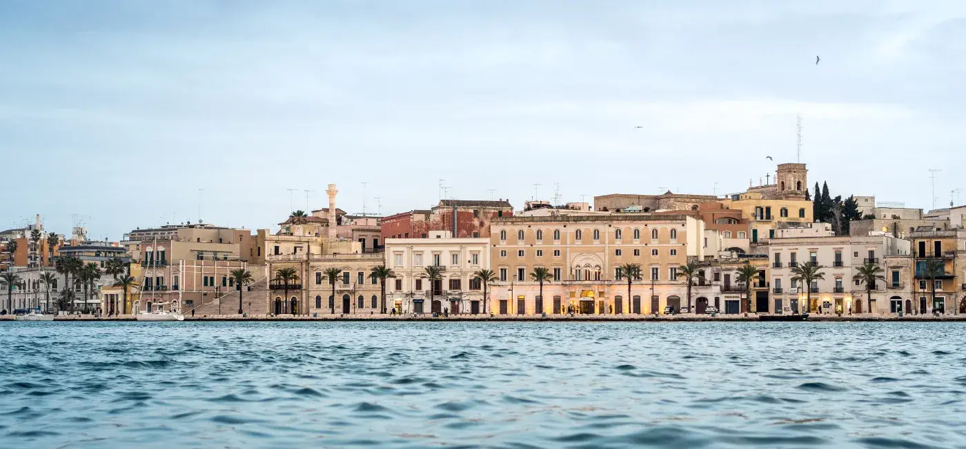 Brindisi view of Gambrinus Hotel Rome, Puglia