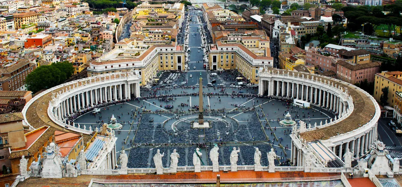 St. Peter's Basilica view of Gambrinus Hotel Rome, Puglia