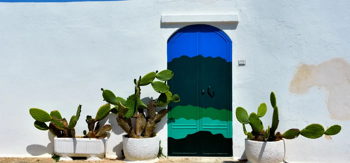 Ostuni view of Gambrinus Hotel Rome, Puglia