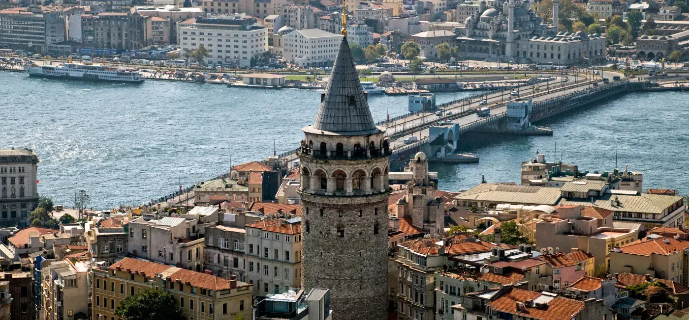 Galata Tower view of Polis Grand Hotel Athens, Istanbul