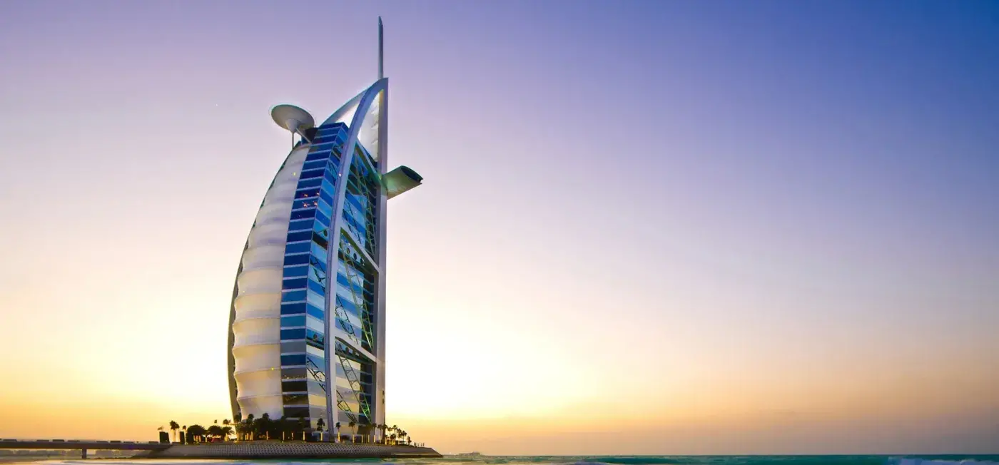 Burj Al Arab view of Copthorne Hotel Dubai Dubai, Bel Ombre